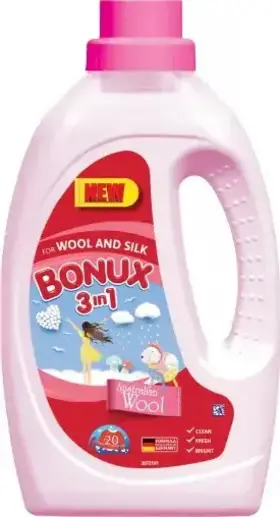 Bonux Australian Wool prací gel, 20 praní 1,1 l