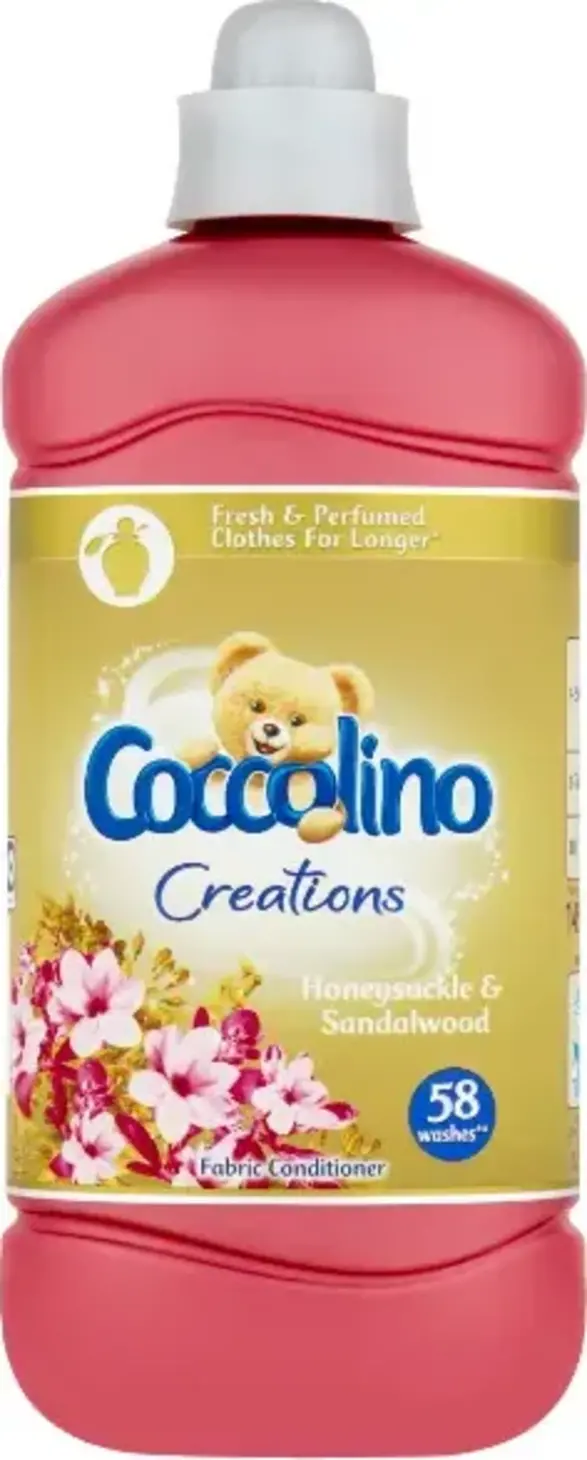 Coccolino Creations Honeysuckle & Sandalwood aviváž 1,45 l