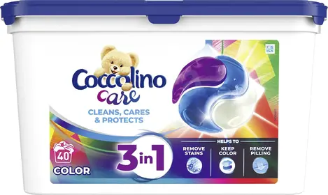 Coccolino Care 3in1 Color 40 ks