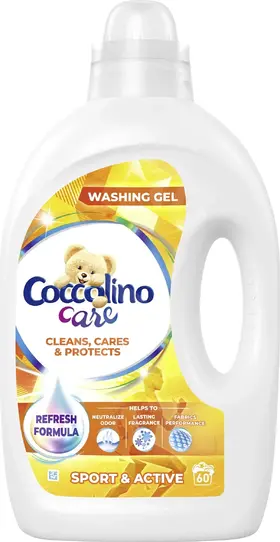 Coccolino Care Sport & Active prací gel 2,4 l (60 praní)