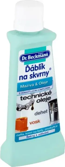 Dr. Beckmann Ďáblík na skvrny Maziva a oleje 50 ml