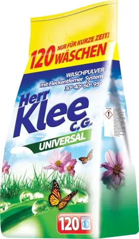 Herr Klee Universal Prací prášek 10 kg foil - 120 praní