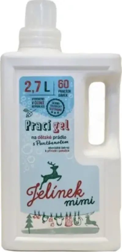 Jelen mimi prací gel s Panthenolem 2,7 l (60 praní)
