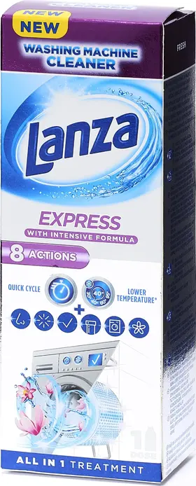 Lanza tekutý čistič pračky Express 250 ml
