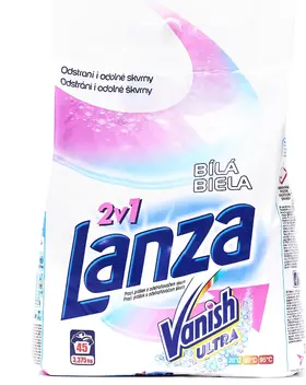 Lanza Ultra 2v1 Bílá 3,375 kg (45 praní)