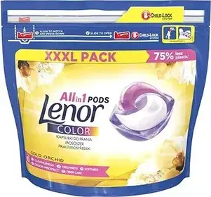 Lenor Gold Orchid Color All-in-1 prací kapsle 63 ks