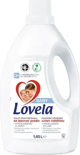 Lovela Baby prací gel na barevné prádlo 1,45 l (16 praní)