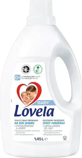 Lovela Baby prací gel na bílé prádlo 1,45 l (16 praní)