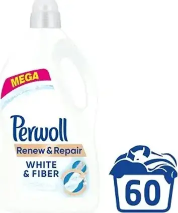 Perwoll Renew Advanced Effect White & Fiber 3,6 l (60 praní)