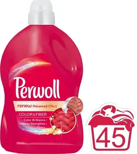 Perwoll Renew Advanced Effect Color & Fiber 2,7 l (45 praní)