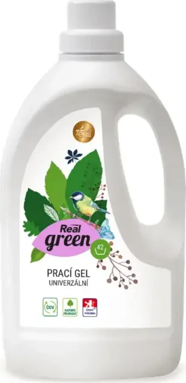 Real Green Clean prací gel 1,5 l