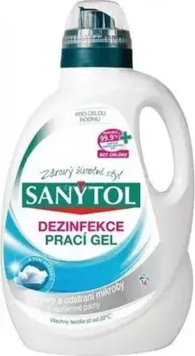 Sanytol Dezinfekce prací gel s vůní svěžesti 1,65 l (16 praní)