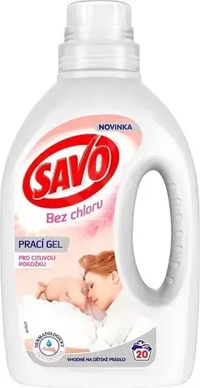 Savo prací gel pro citlivou pokožku 1 l (20 praní)