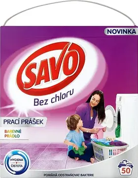 Savo Prací prášek na barevné prádlo 3,5 kg (50 praní)