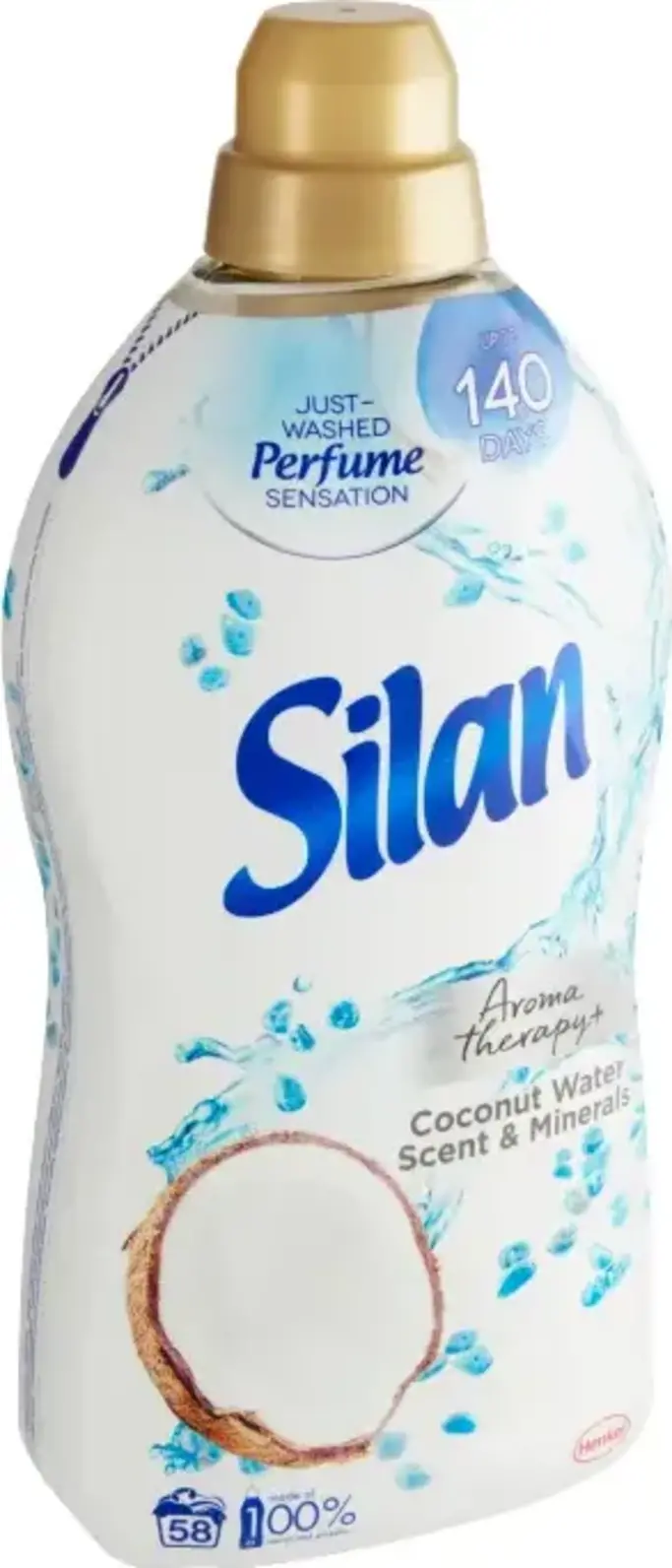 Silan Aromatherapy+ Coconut Water Scent & Minerals aviváž 1450 ml (58 praní)