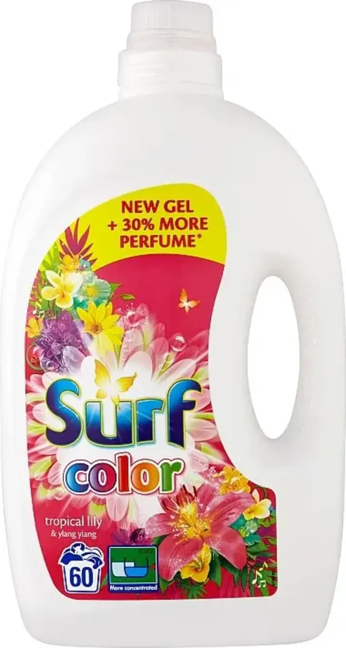 Surf Color prací gel Tropical Lily & Ylang Ylang 3 l (60 praní)