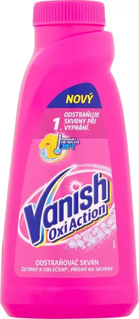 Vanish Oxi Action tekutý odstraňovač skvrn 0,5 l