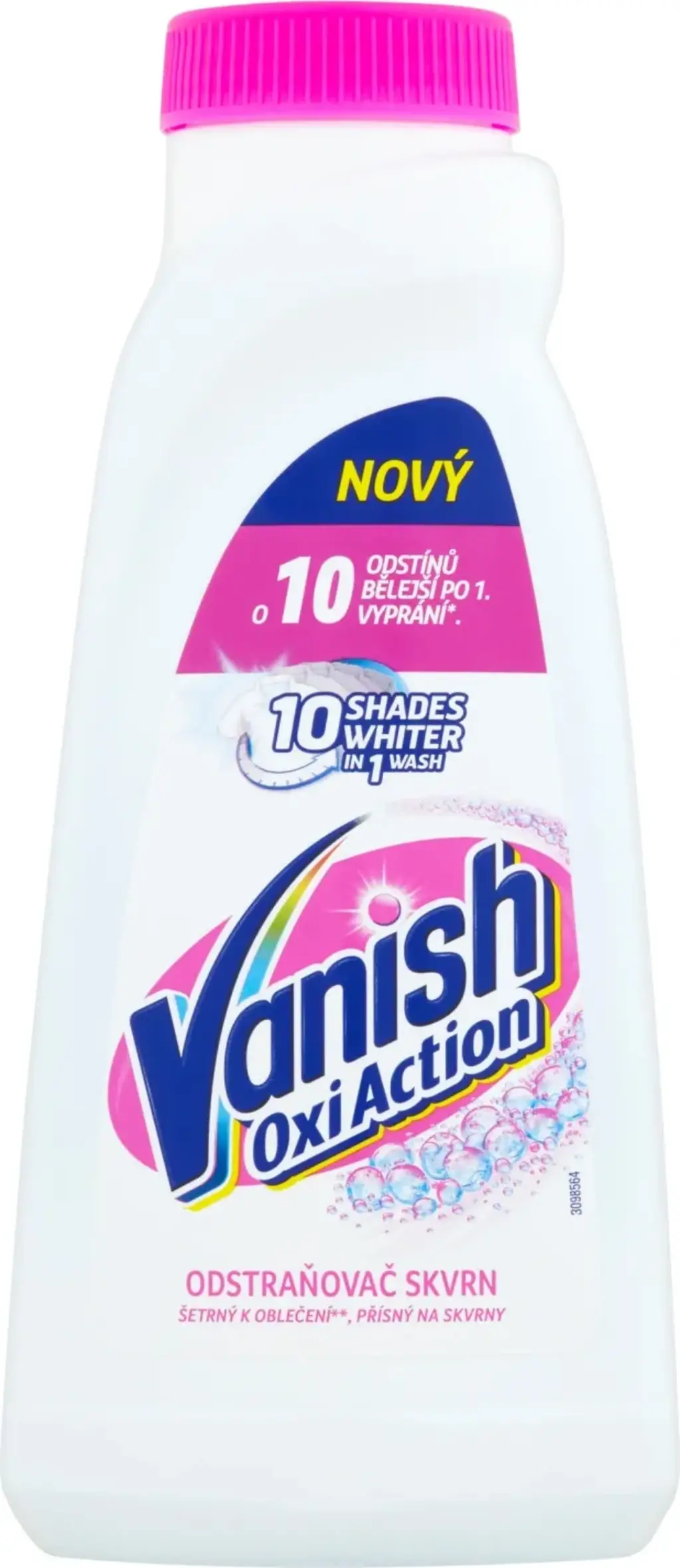 Vanish Oxi Action tekutý pro bělení a odstranění skvrn 0,5 l