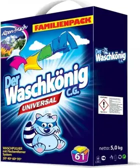 Waschkönig Universal prací prášek 5 kg (61 praní)