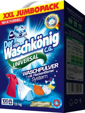 Waschkönig Universal prací prášek 7,5 kg (100 praní)