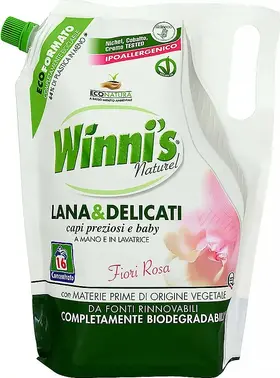 Winni´s Lana & Delicati Ecoformato prací gel 800 ml (16 praní)